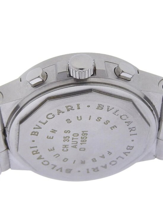 BVLGARI Diagono Sports Watches CH35S black/Silver blackDial Stainless Stee... main image 6